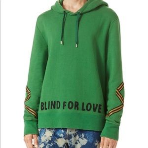 Gucci Mens Hoodie (BLIND IS LOVE)